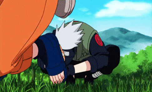 Naruto funny moments(gif) - Kakashi Hatake